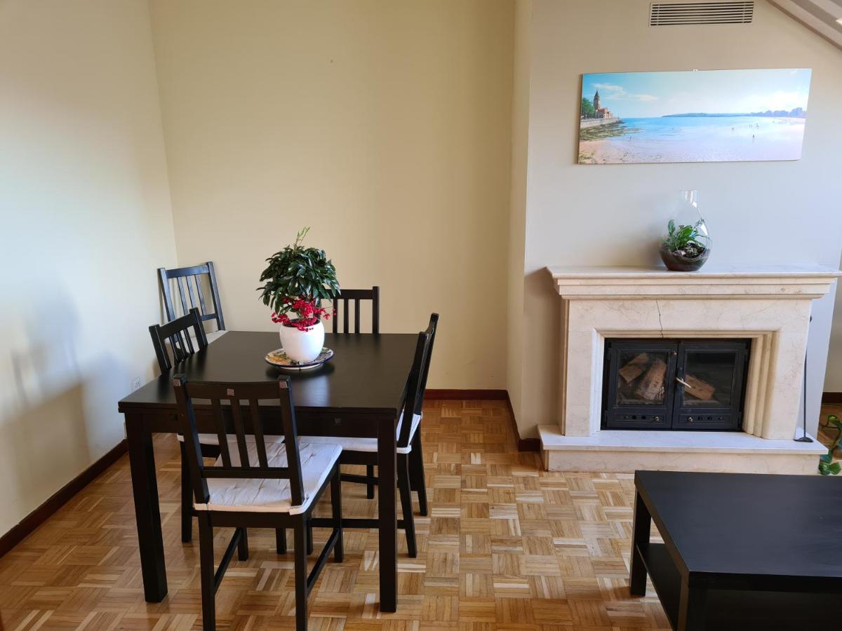 106A Atico Con Garaje Y Chimenea Cerca De La Playa Apartment Gijon Luaran gambar