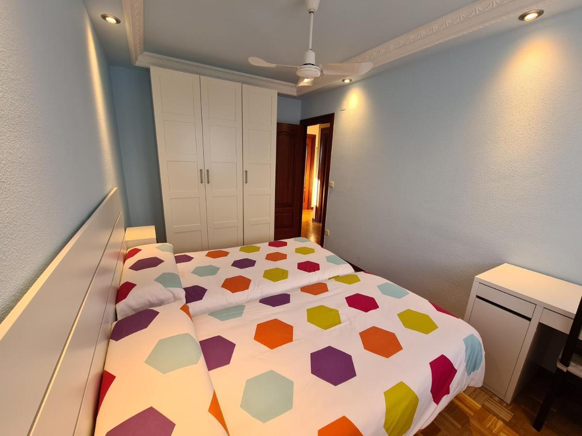 106A Atico Con Garaje Y Chimenea Cerca De La Playa Apartment Gijon Luaran gambar
